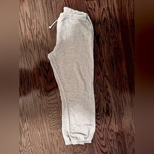 Perfect White Tee Johhny Sweatpants Size M